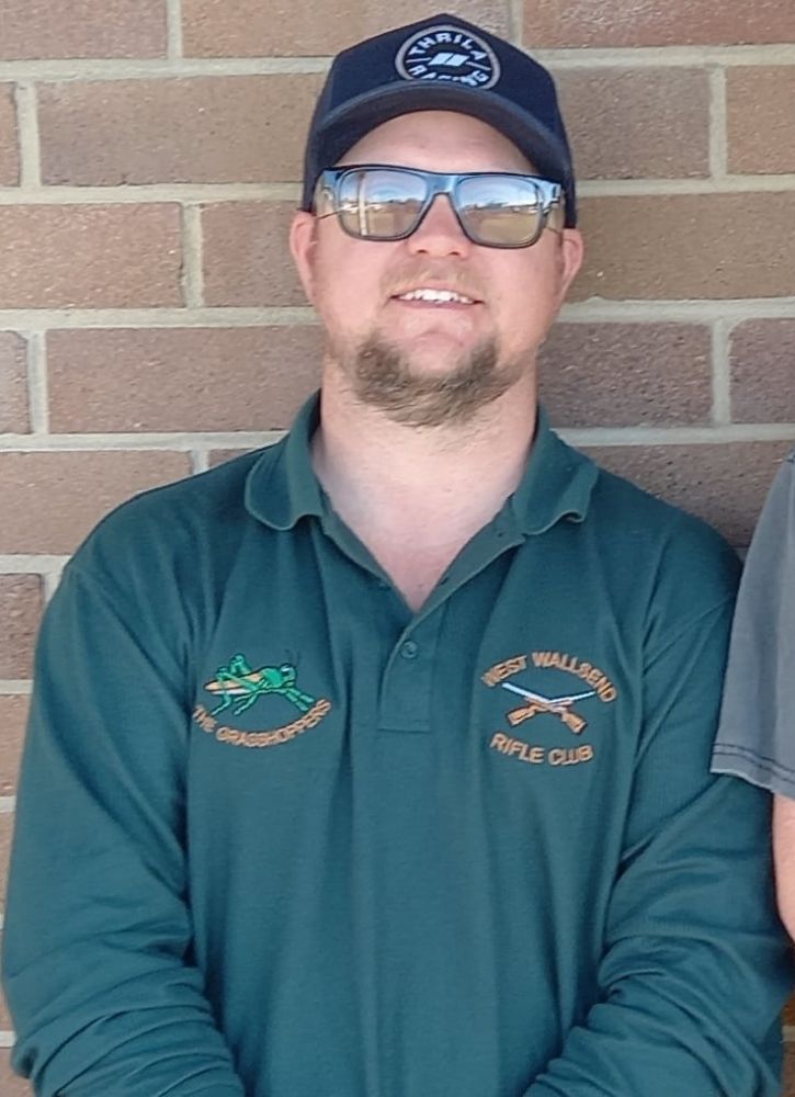Ben Payne at the range