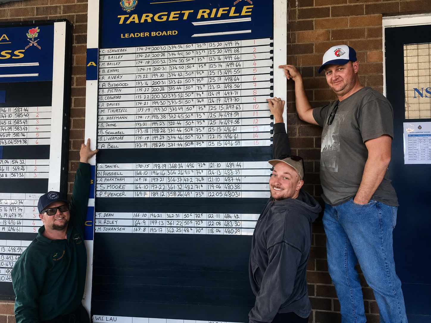 Shooters at the NSW Kings event
